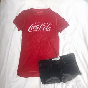 Coca-Cola burnout tee